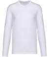 NS333 Native Spirit Unisex Crew Neck Long Sleeve T-Shirt White colour image